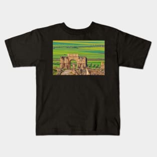 Volubilis Arch & Countryside. Kids T-Shirt